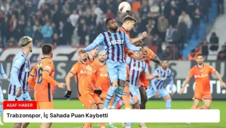 Trabzonspor, İç Sahada Puan Kaybetti