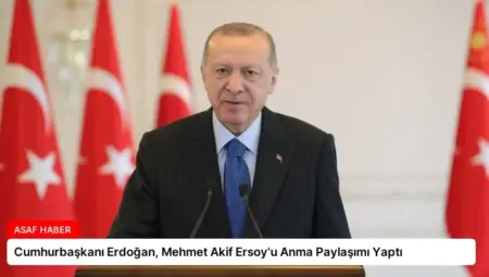 Cumhurbaşkanı Erdoğan, Mehmet Akif Ersoy’u Anma Paylaşımı Yaptı