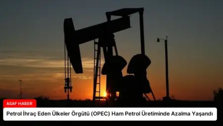 Petrol İhraç Eden Ülkeler Örgütü (OPEC) Ham Petrol Üretiminde Azalma Yaşandı