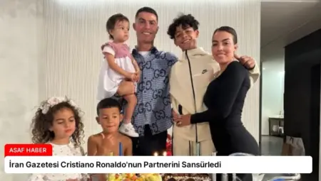 İran Gazetesi Cristiano Ronaldo’nun Partnerini Sansürledi