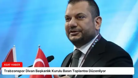 Trabzonspor Divan Başkanlık Kurulu Basın Toplantısı Düzenliyor