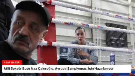 Milli Boksör Buse Naz Çakıroğlu, Avrupa Şampiyonası İçin Hazırlanıyor