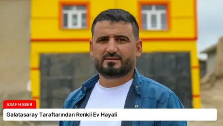Galatasaray Taraftarından Renkli Ev Hayali