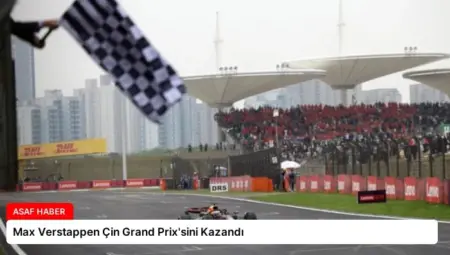 Max Verstappen Çin Grand Prix’sini Kazandı