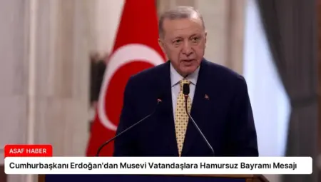 Cumhurbaşkanı Erdoğan’dan Musevi Vatandaşlara Hamursuz Bayramı Mesajı