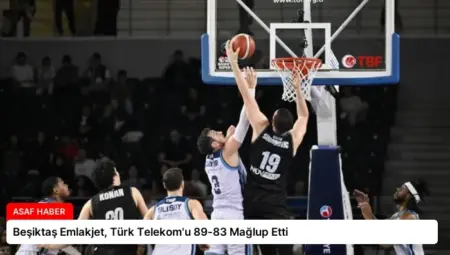 Beşiktaş Emlakjet, Türk Telekom’u 89-83 Mağlup Etti