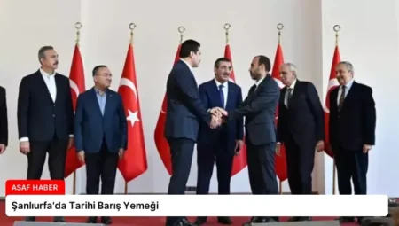 Şanlıurfa’da Tarihi Barış Yemeği