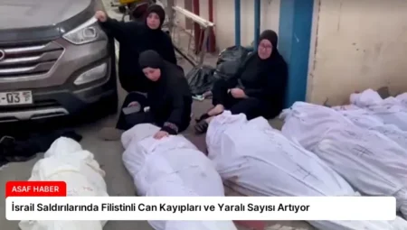 İsrail Saldırılarında Filistinli Can Kayıpları ve Yaralı Sayısı Artıyor