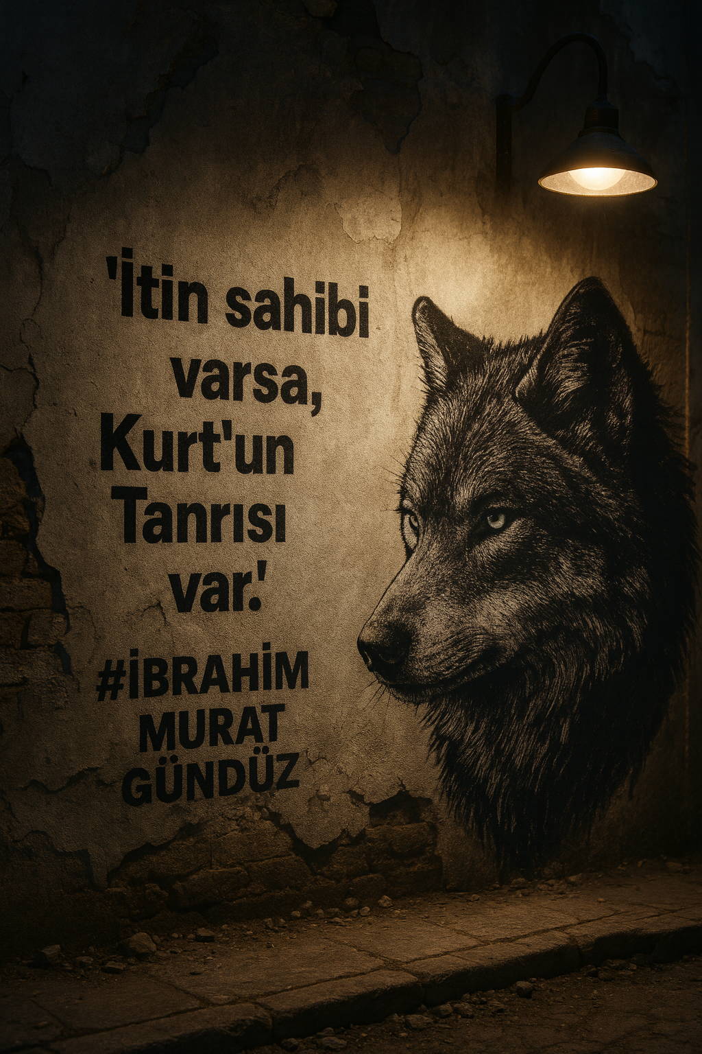 İbrahim Murat Gündüz: “İtin sahibi varsa, Kurt’un Tanrısı var.”