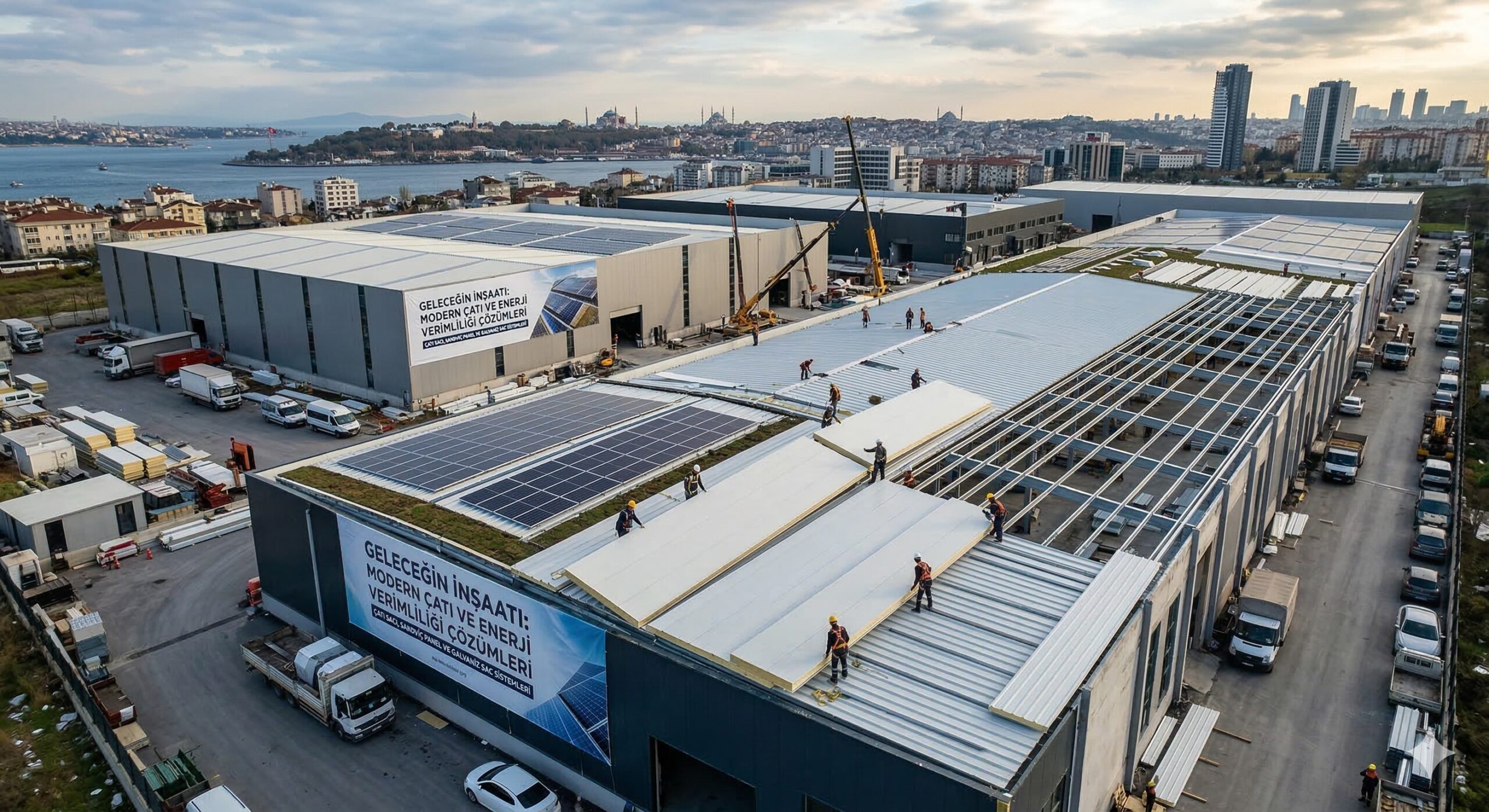 Havaalanı Hangarlarında Geniş Açıklıklı Çatı Çözümleri