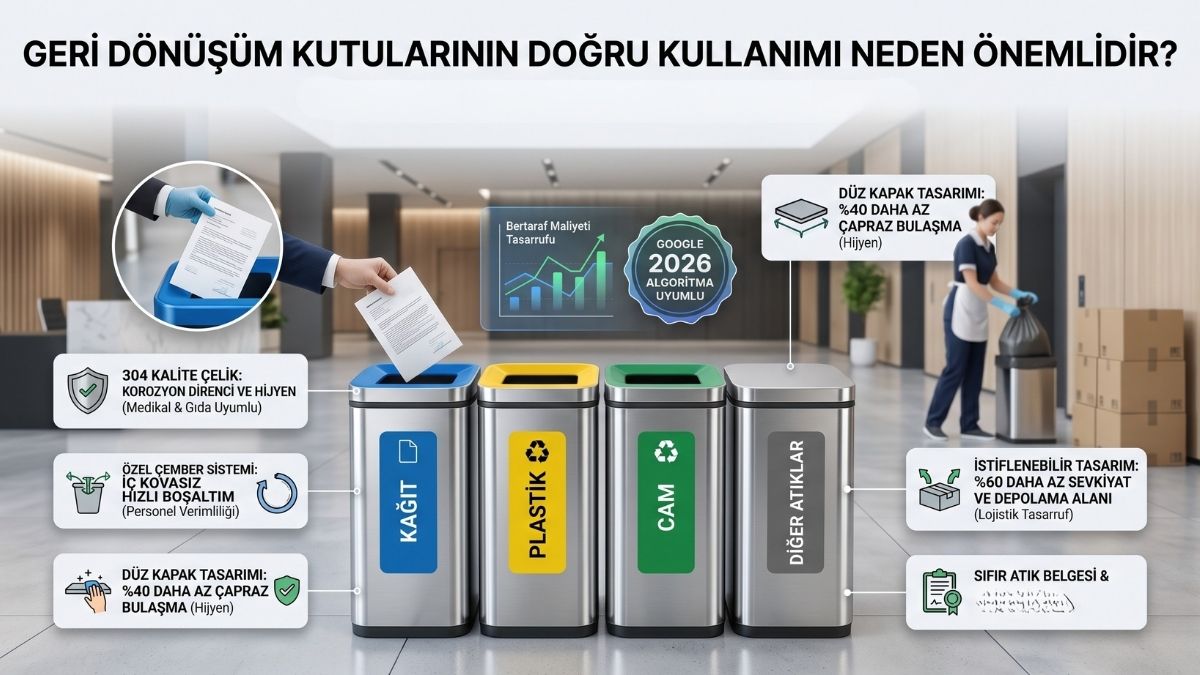 Geri Dönüşüm Kutularının Doğru Kullanımı Neden Önemlidir?