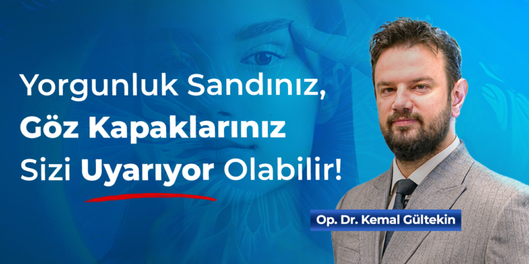 Yorgun Görünmenizin Nedeni Uykusuzluk Değil, Göz Kapaklarınız Olabilir