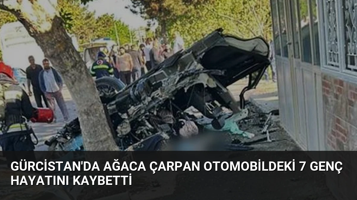 Gürcistan’da Ağaca Çarpan Otomobildeki 7 Genç Hayatını Kaybetti