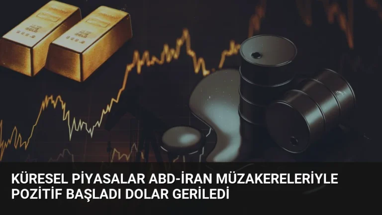 Küresel Piyasalar ABD-İran Müzakereleriyle Pozitif Başladı Dolar Geriledi
