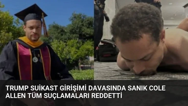 Trump Suikast Girişimi Davasında Sanık Cole Allen Tüm Suçlamaları Reddetti