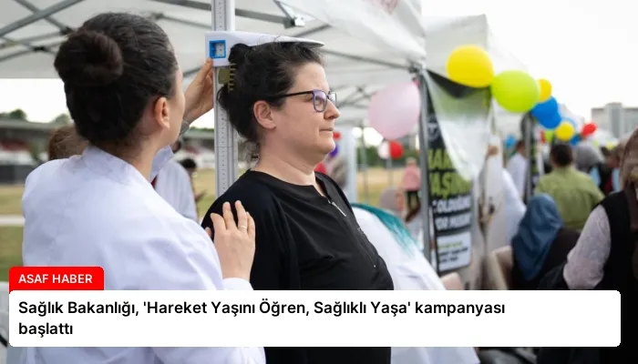 Sağlık Bakanlığı, ‘Hareket Yaşını Öğren, Sağlıklı Yaşa’ kampanyası başlattı