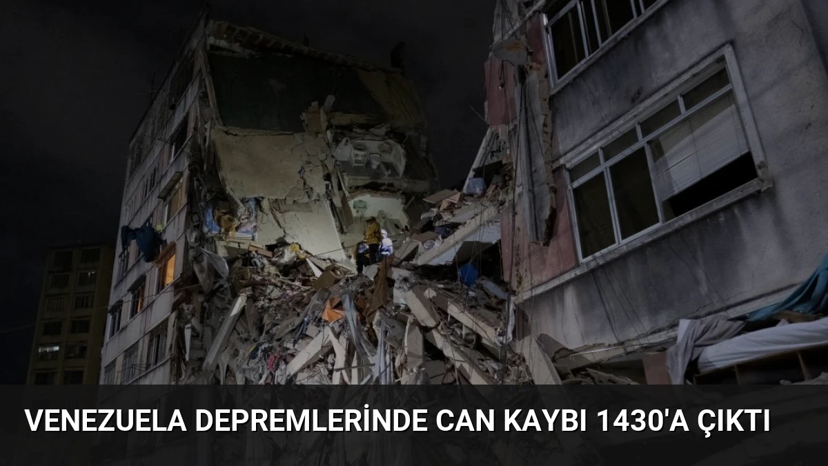 Venezuela Depremlerinde Can Kaybı 1430’a Çıktı