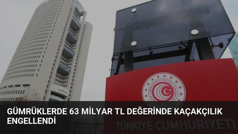 Gümrüklerde 63 Milyar TL Değerinde Kaçakçılık Engellendi
