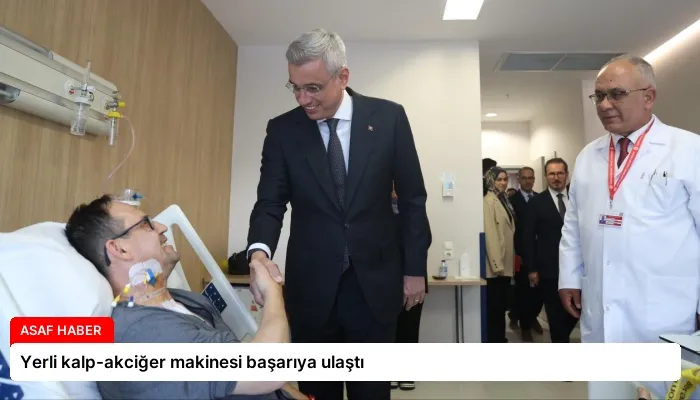Yerli kalp-akciğer makinesi başarıya ulaştı