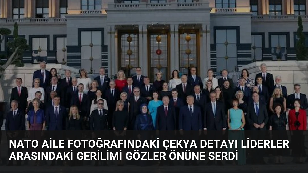 NATO Aile Fotoğrafındaki Çekya Detayı Liderler Arasındaki Gerilimi Gözler Önüne Serdi