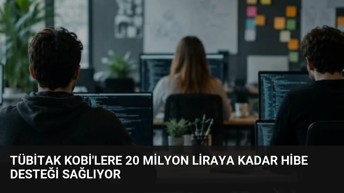 TÜBİTAK KOBİ’lere 20 Milyon Liraya Kadar Hibe Desteği Sağlıyor