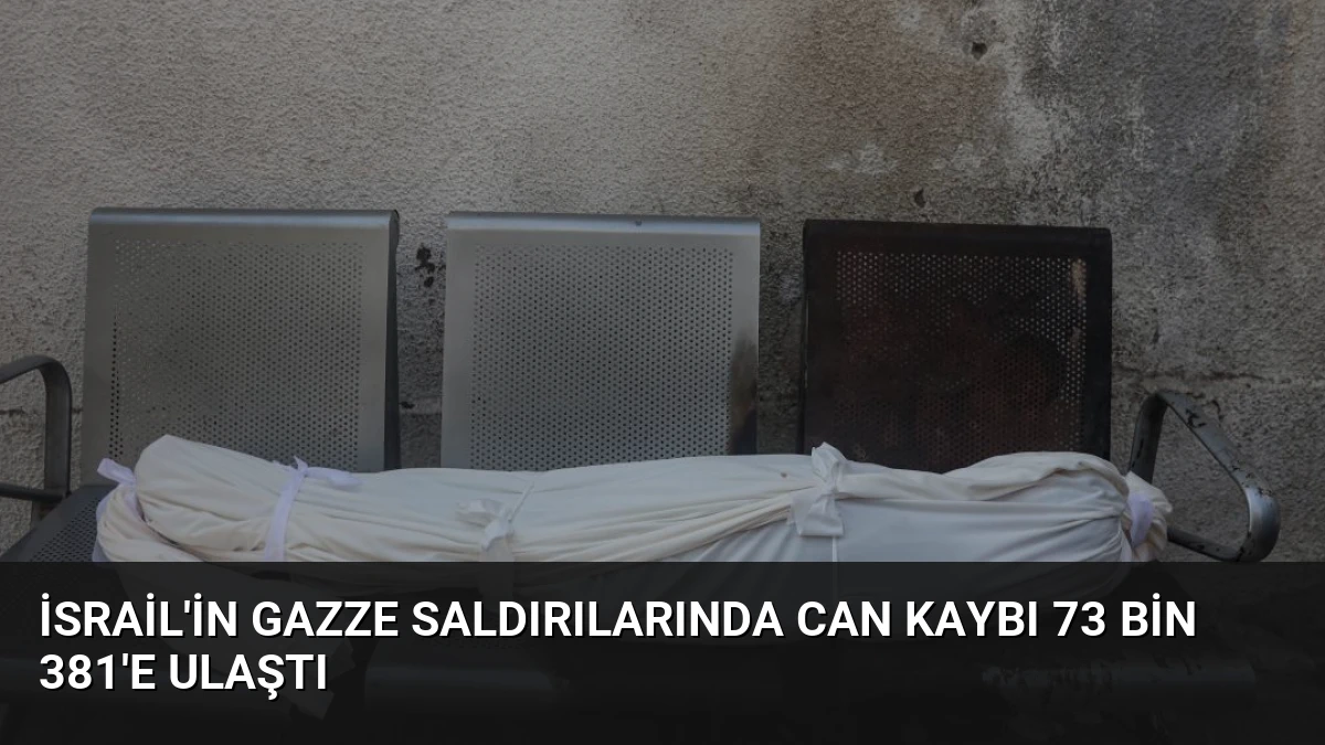 İsrail’in Gazze Saldırılarında Can Kaybı 73 Bin 381’e Ulaştı