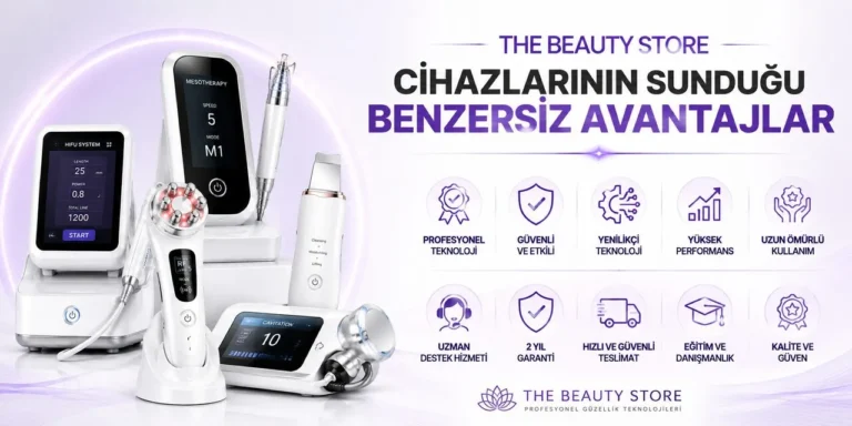 The Beauty Store Cihazlarının Sunduğu Benzersiz Avantajlar