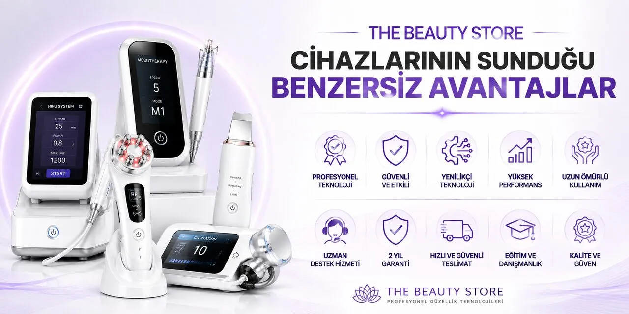 The Beauty Store Cihazlarının Sunduğu Benzersiz Avantajlar