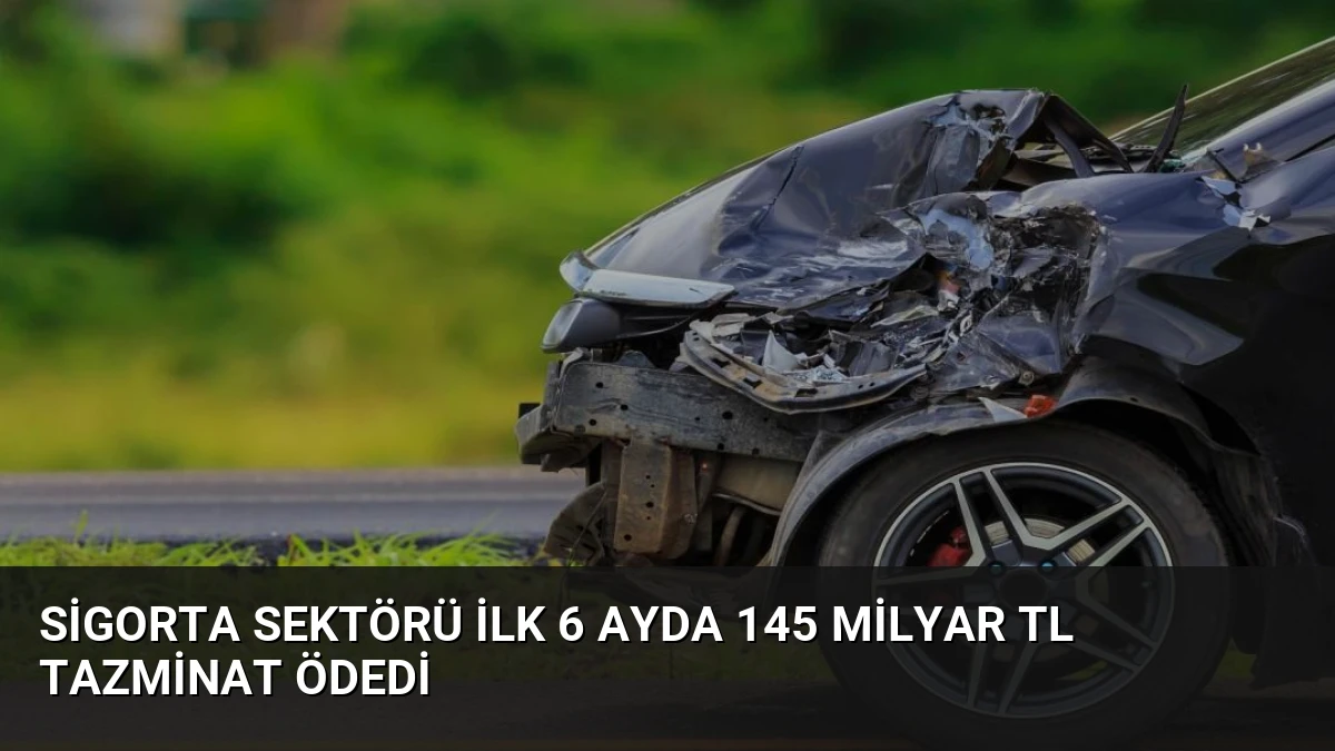 Sigorta Sektörü İlk 6 Ayda 145 Milyar TL Tazminat Ödedi