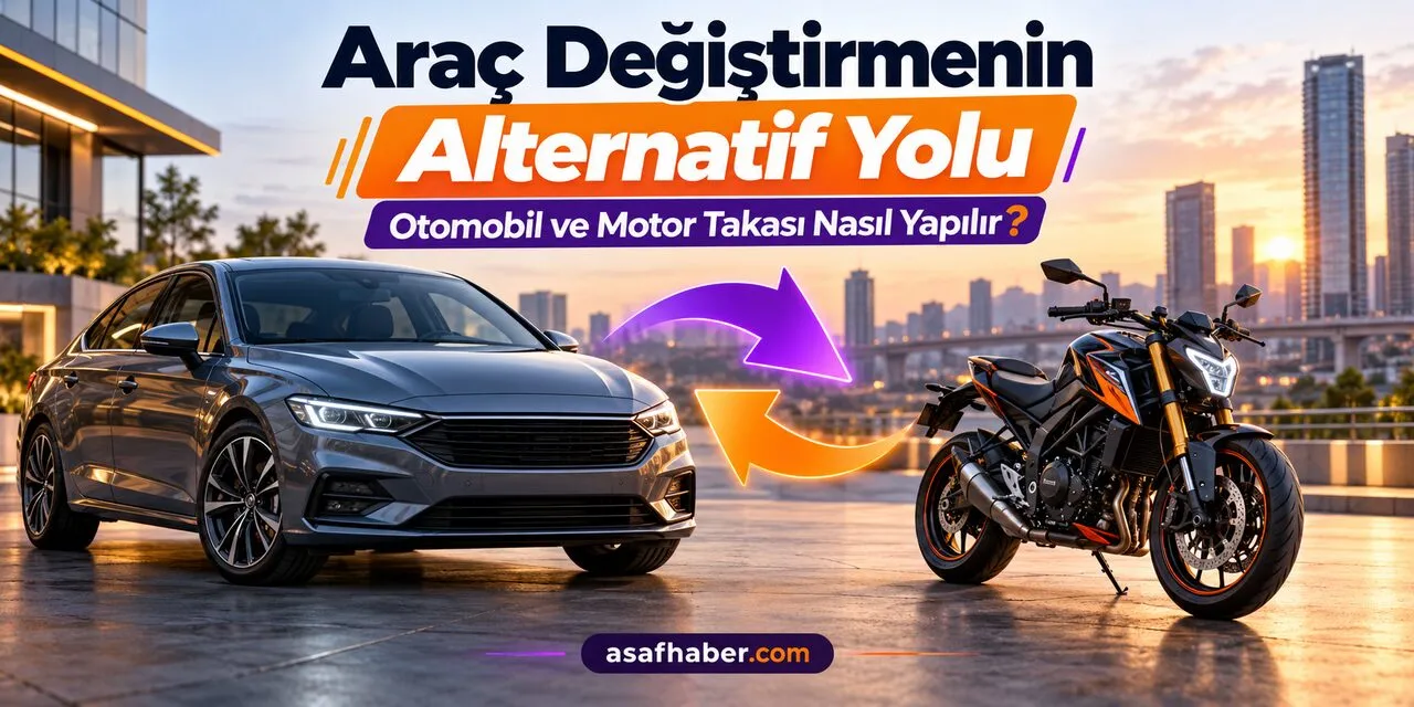 Araç Değiştirmenin Alternatif Yolu: Otomobil ve Motor Takası Nasıl Yapılır?